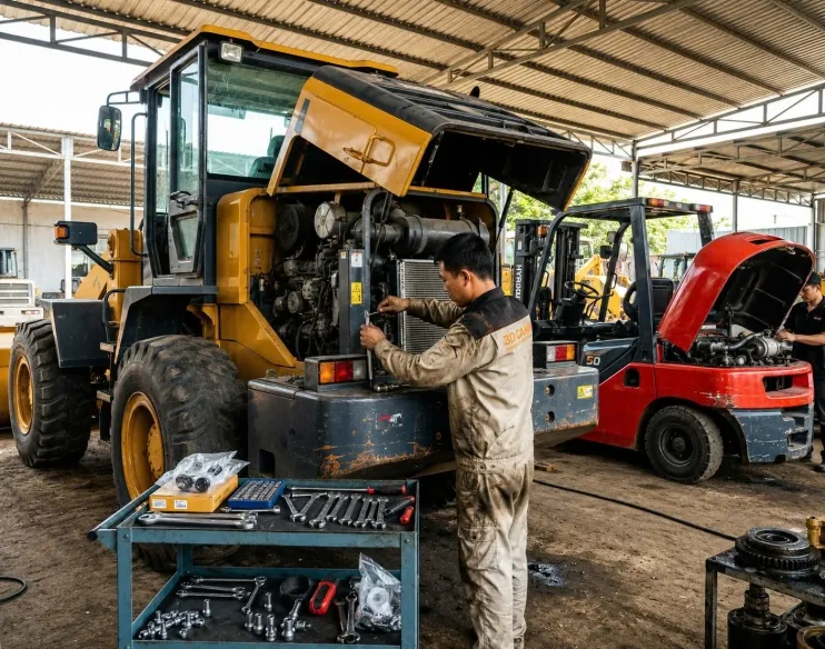 Sữa chữa Xe xúc lật - Xe nâng 