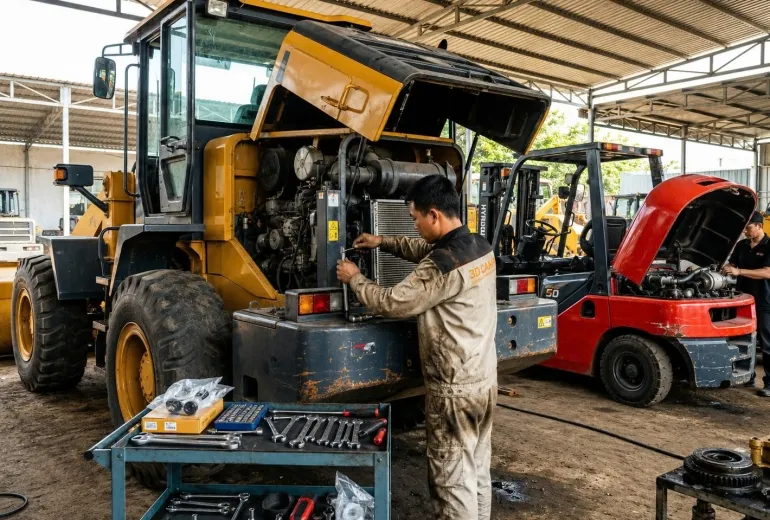 Sữa chữa Xe xúc lật - Xe nâng 