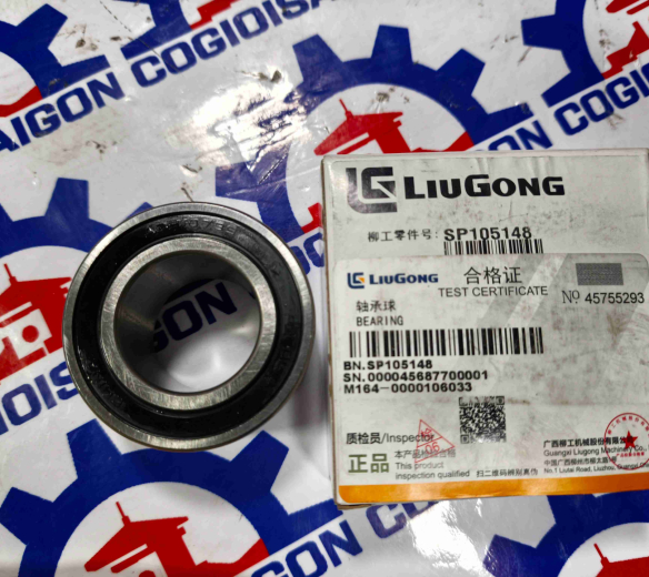 Bạc đạn giá đỡ quạt xe xúc lật LiuGong 855, 856 động cơ Cummins 9.3