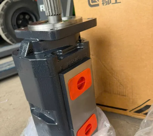  Bơm lái 2 khoang xe xúc lật LiuGong mã 11C2142