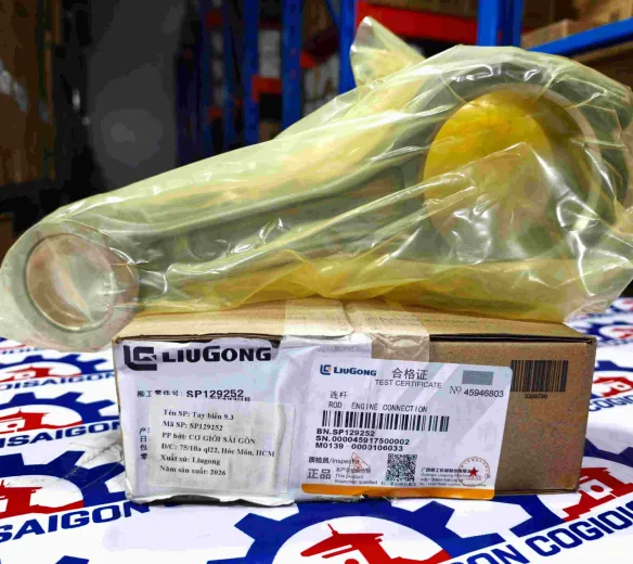 Tay biên ( tay dên ) động cơ Cummin9.3 xe xúc lật Liugong hàng chính hãng