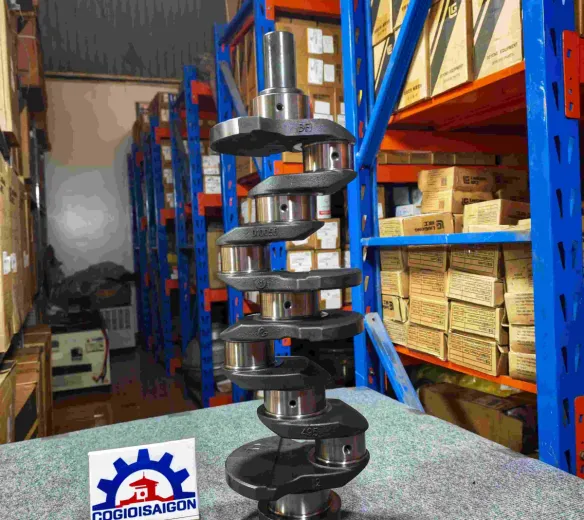 Trục cơ ( cốt máy ) xe nâng C490,495,498 hàng chính hãng Liugong